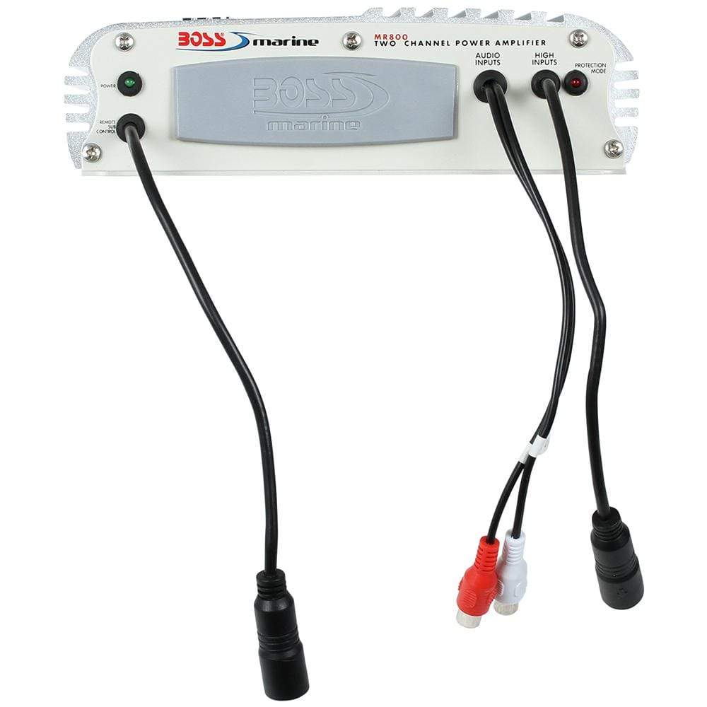 Boss Audio Qualifies for Free Shipping Boss Audio Marine Power Amplifier 2-Channel MOSFET Bridgeable #MR800