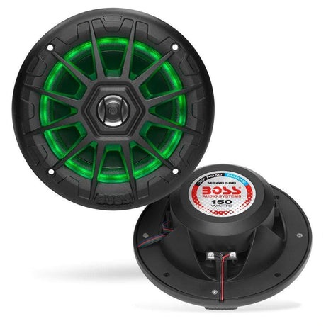 Boss Audio Qualifies for Free Shipping Boss Audio Marine Speakers 5.25" Black with RGB #MRGB55B