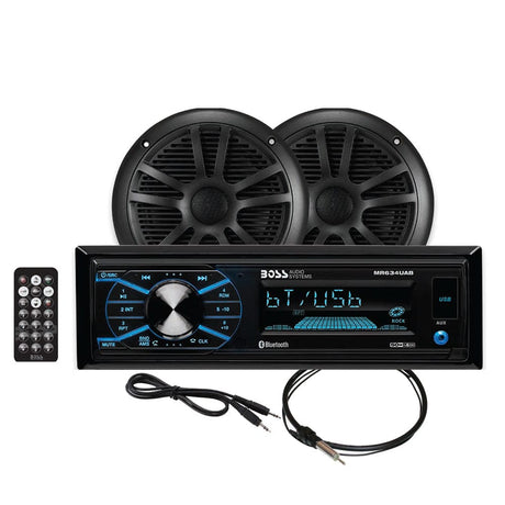 Boss Audio Qualifies for Free Shipping Boss Audio Marine Stereo Package Bluetooth Black #MCBK634B.6