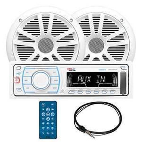 Boss Audio Qualifies for Free Shipping Boss Audio Package with MR1307UA and 2 MR6W Speakers #MCK1307W.6