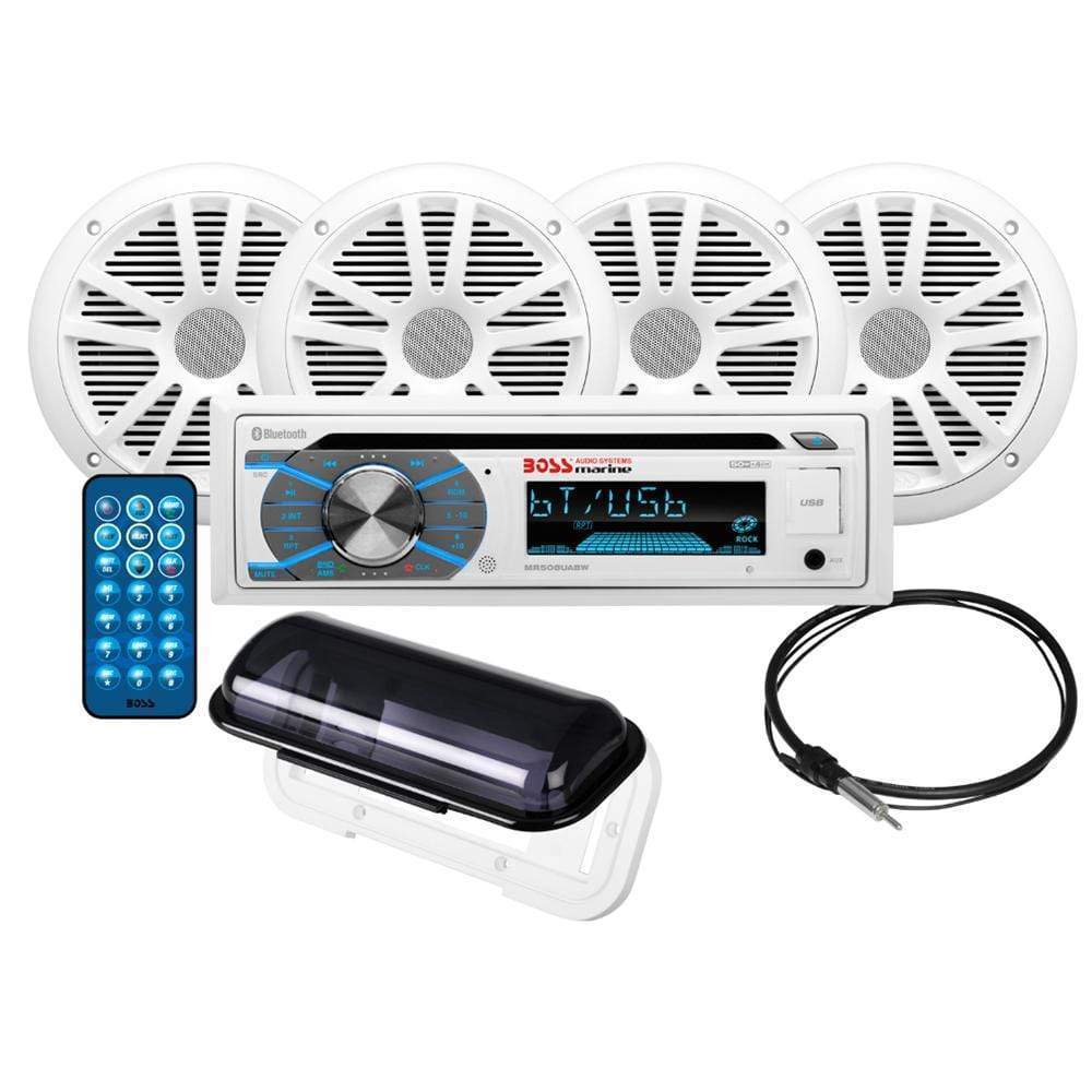 Boss Audio Qualifies for Free Shipping Boss Audio Package with MR508UABW Stereo #MCK508WB.64S