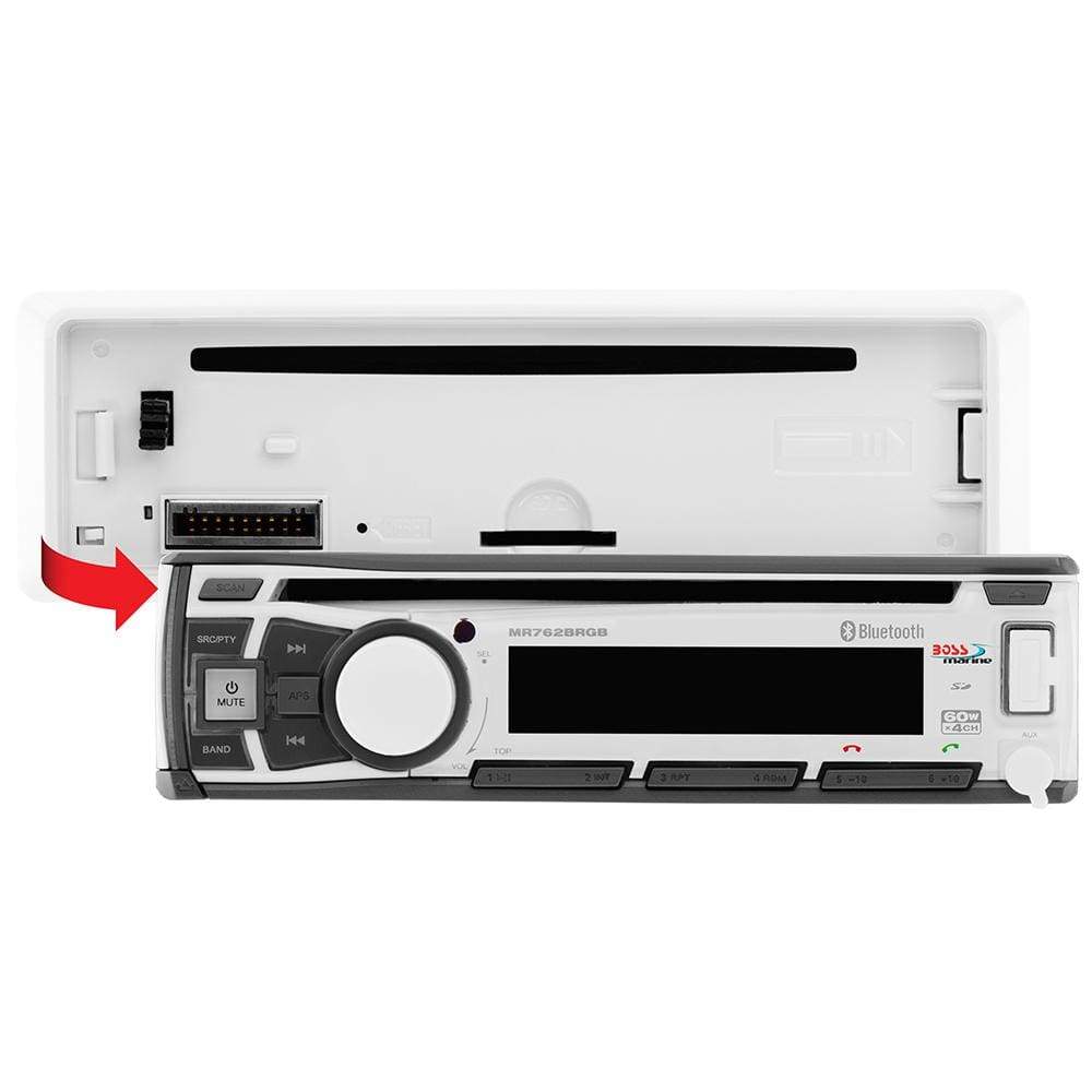 Boss Audio Qualifies for Free Shipping Boss Audio Receiver MP3 CD CDR CDRW AM/FM with Blue #MR762BRGB