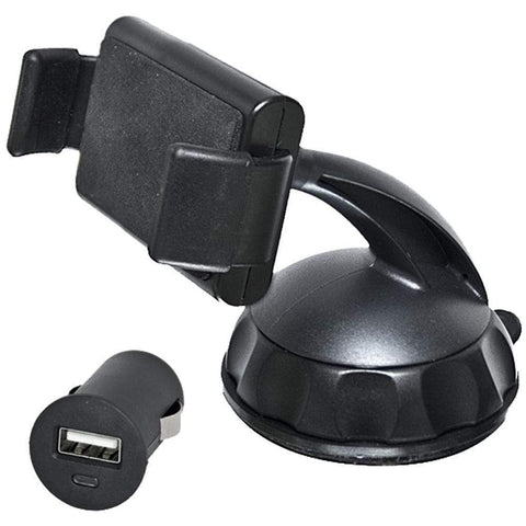 Bracketron Twist-N-Grip with USB Socket Charger #BT1-541-1