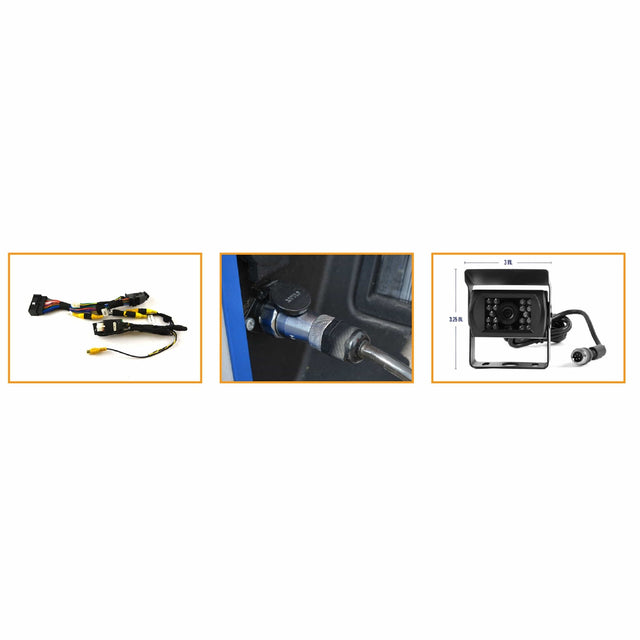 Brandmotion Qualifies for Free Shipping Brandmotion Trailer Rear Vision Kit Ford 8" Display #9002-7805