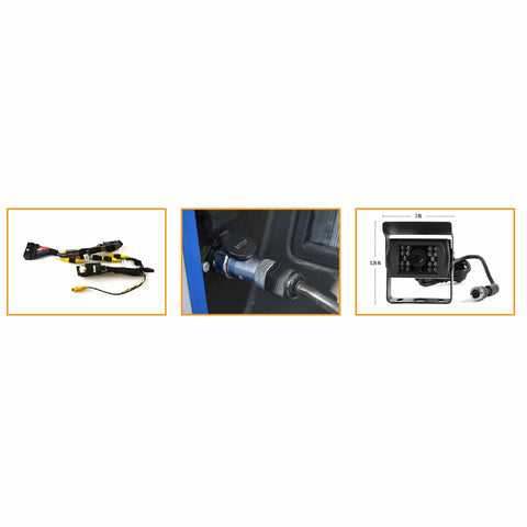 Brandmotion Qualifies for Free Shipping Brandmotion Trailer Rear Vision Kit Ford 8" Display #9002-7805