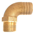 Buck Algonquin Qualifies for Free Shipping Buck Algonquin 1" NPT x 1-1/4" Hose Brass 90-Degree #00HN100125ES