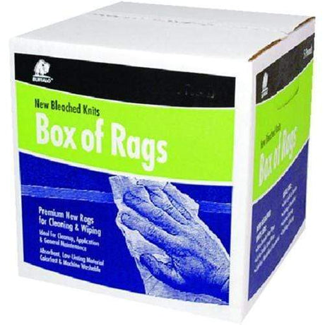 Buffalo Qualifies for Free Shipping Buffalo New White Cloth Wipers 8 lb #12026