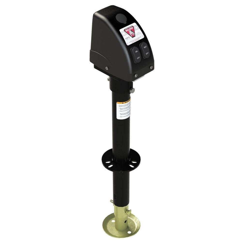 Bulldog Qualifies for Free Shipping Bulldog 3500 lb A-Frame RV Jack 12v Black Cover #500187