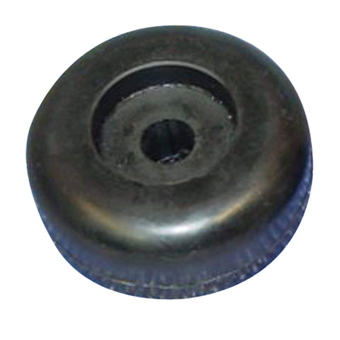 C.H. Yates Black Rubber End Cap Roller 3.5" 1.25" 0.625" #134-5