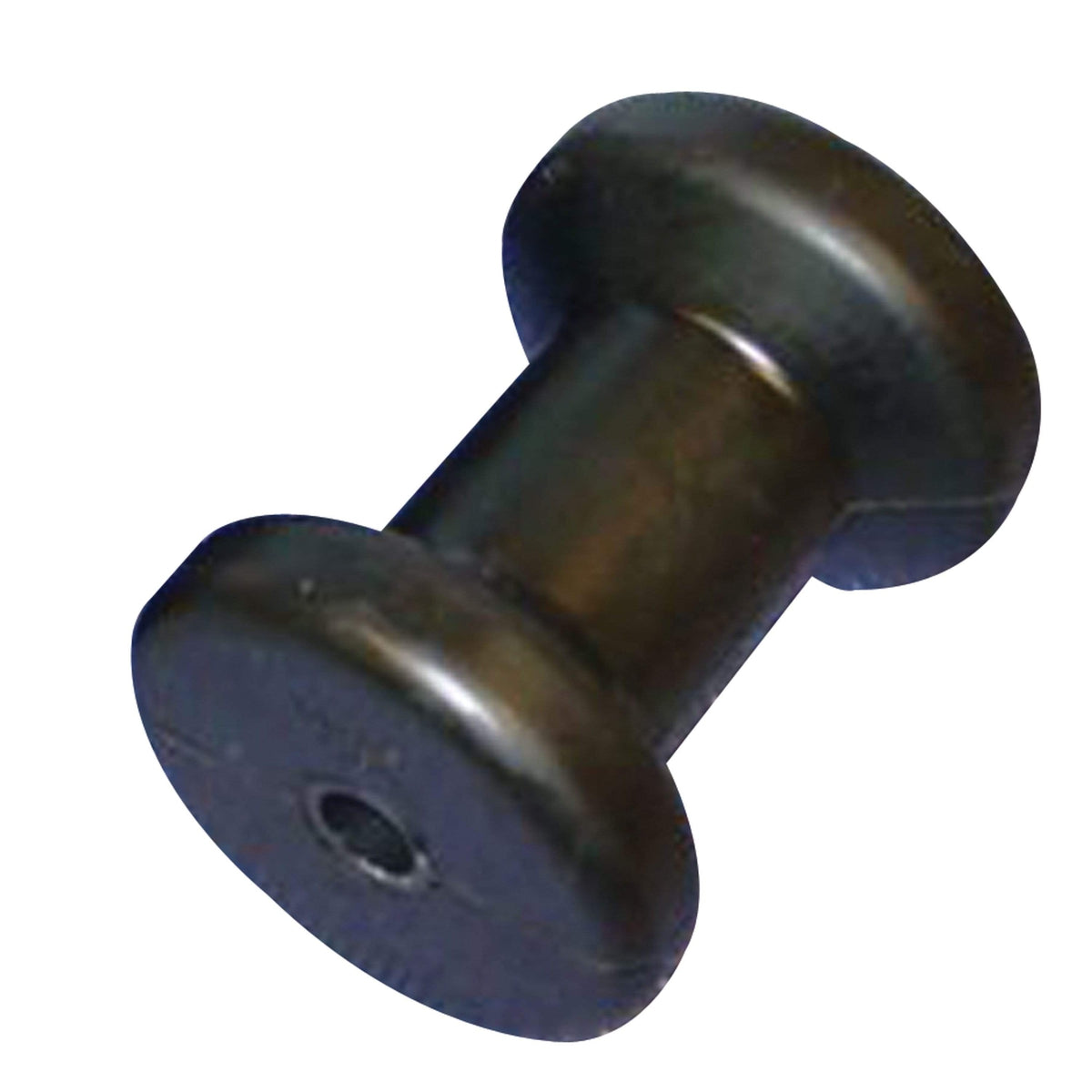 C.H. Yates Black Rubber Spool Roller 4" 0.5" #4163-4P