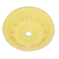 C.H. Yates Yellow Plastic Bow Bell 3.5