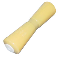 C.H. Yates Yellow Plastic Heavy-Duty V Keel Roller 12