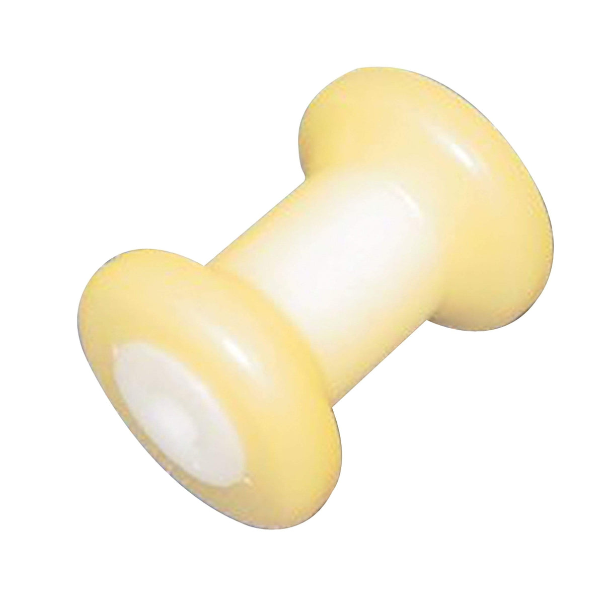 C.H. Yates Yellow Plastic Spool Roller 4" 0.625" #410Y-5