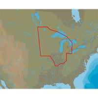 C-MAP USA Qualifies for Free Shipping C-MAP 4D Lakes North Central #NA-D072
