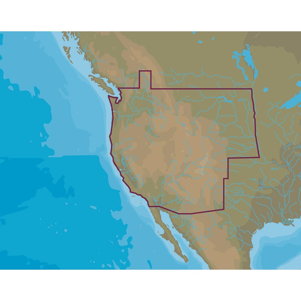 C-MAP USA Qualifies for Free Shipping C-MAP 4D Lakes West US Lakes #NA-D071