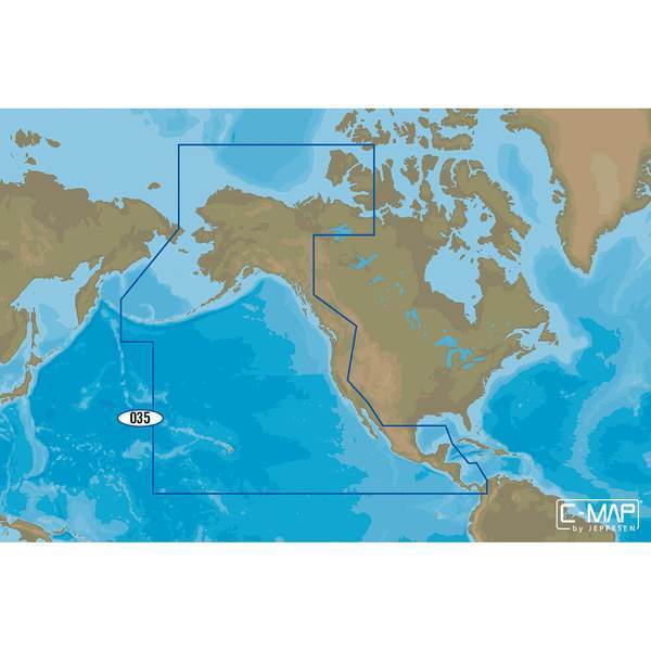 C-MAP USA Qualifies for Free Shipping C-MAP 4D microSD Pacific Coast Panama to Alaska Continental #M-NA-D035-MS