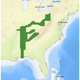 C-MAP USA Qualifies for Free Shipping C-MAP 4D microSD US Rivers OH TN-Tom Cumberland #M-NA-D039-MS