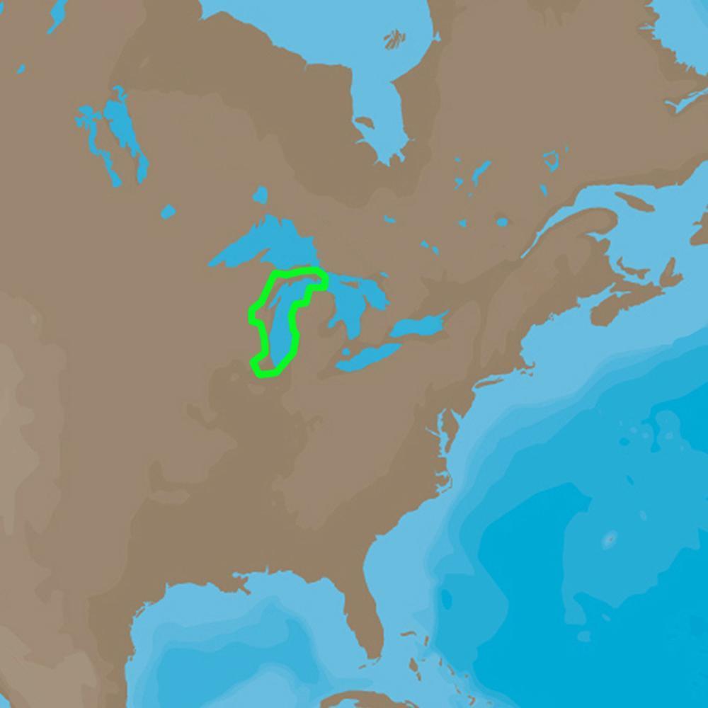 C-MAP USA Qualifies for Free Shipping C-MAP 4D NA-D931 Full Lake Michigan Local #NA-D931