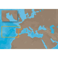 C-MAP USA Not Qualified for Free Shipping C-MAP C-Card Iberian Peninsula Atl Acores Madeira #EW-C204C-CARD