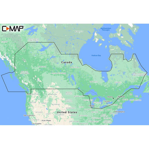 C-MAP USA Qualifies for Free Shipping C-MAP Canada Lakes Reveal Inland Chart #M-NA-Y216-MS