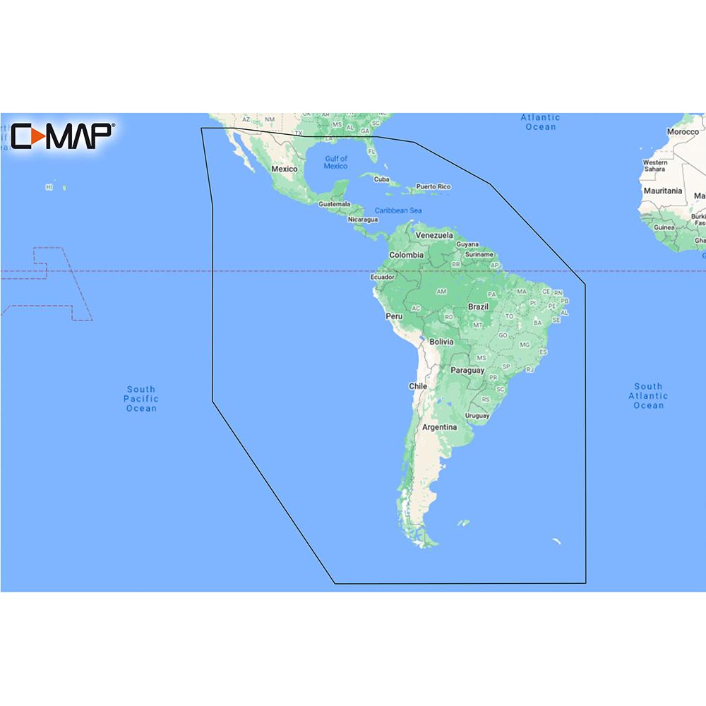 C-MAP USA Qualifies for Free Shipping C-MAP Discover South America & Caribbean #M-SA-Y038-MS