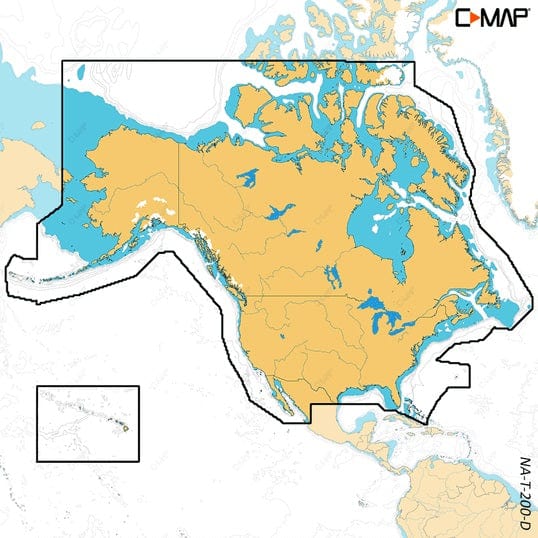 C-MAP USA Qualifies for Free Shipping C-MAP Discover X Coastal North America microSD #M-NA-T200-D-MS