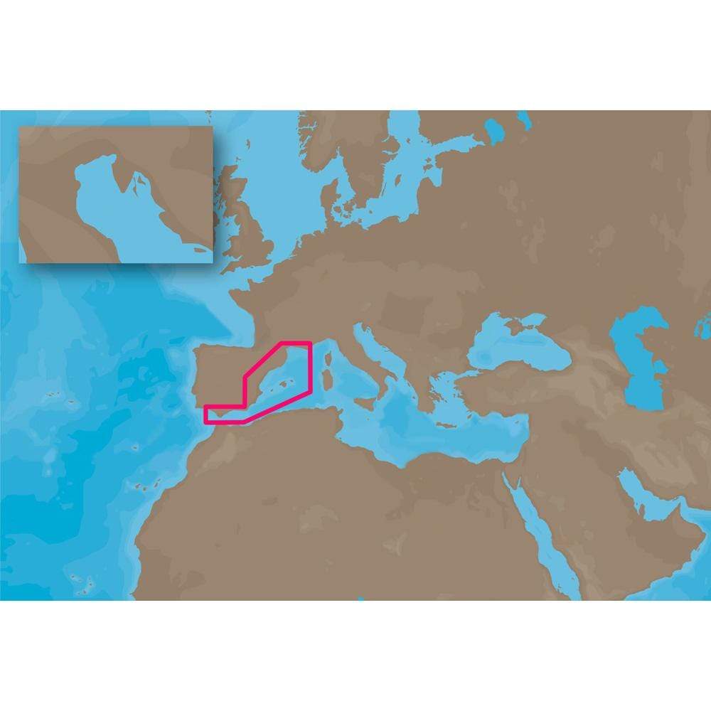 C-MAP USA Not Qualified for Free Shipping C-MAP EM-C100 C-Card Format Spain Mediterranean Coasts #EM-C100C-CARD