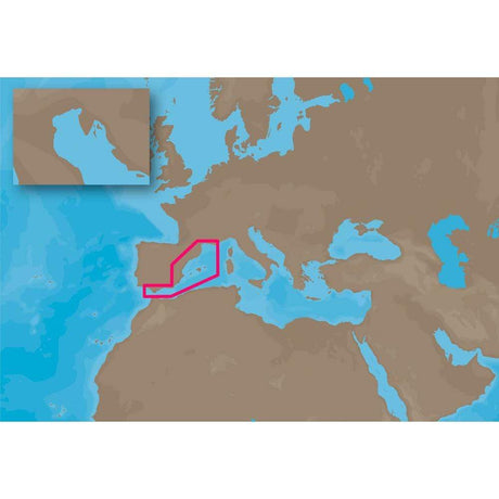 C-MAP USA Not Qualified for Free Shipping C-MAP EM-C100 Furuno FP Spain Mediterranean Coasts #EM-C100FURUNOFP