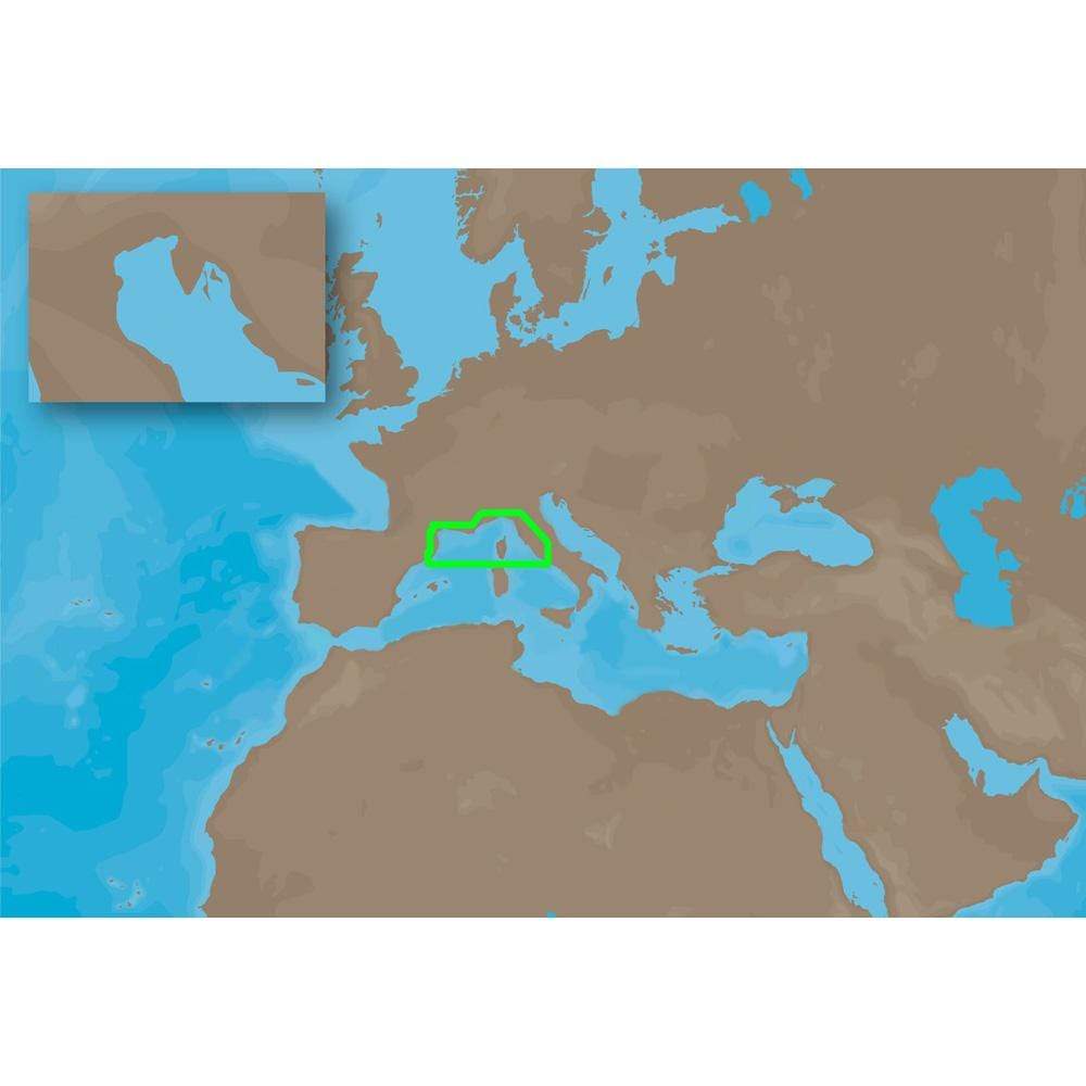 C-MAP USA Not Qualified for Free Shipping C-MAP EM-C101 C-Card Format France Mediterranean Coasts #EM-C101C-CARD