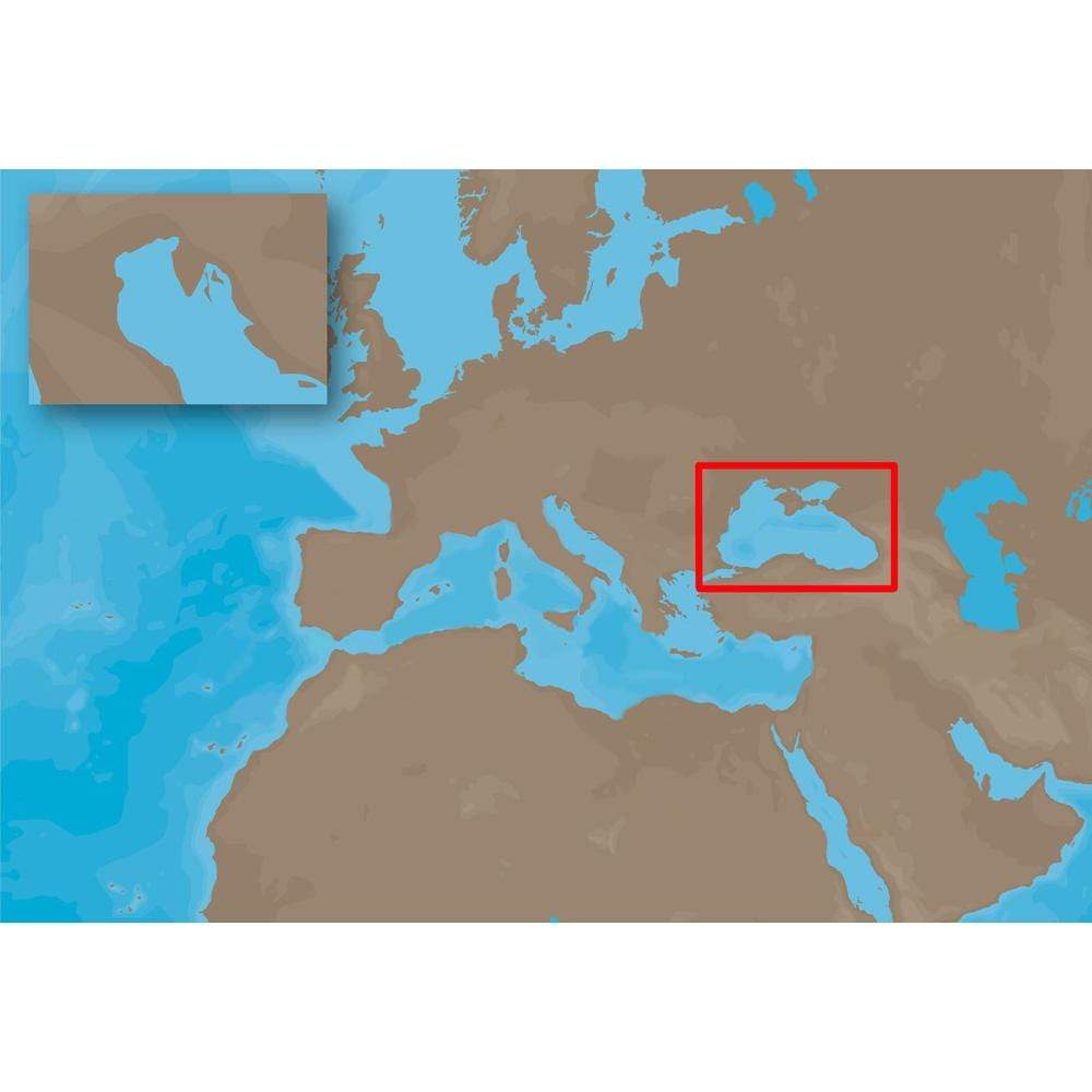 C-MAP USA Not Qualified for Free Shipping C-MAP EM-C102 C-Card Format Black Sea and Marmara #EM-C102C-CARD