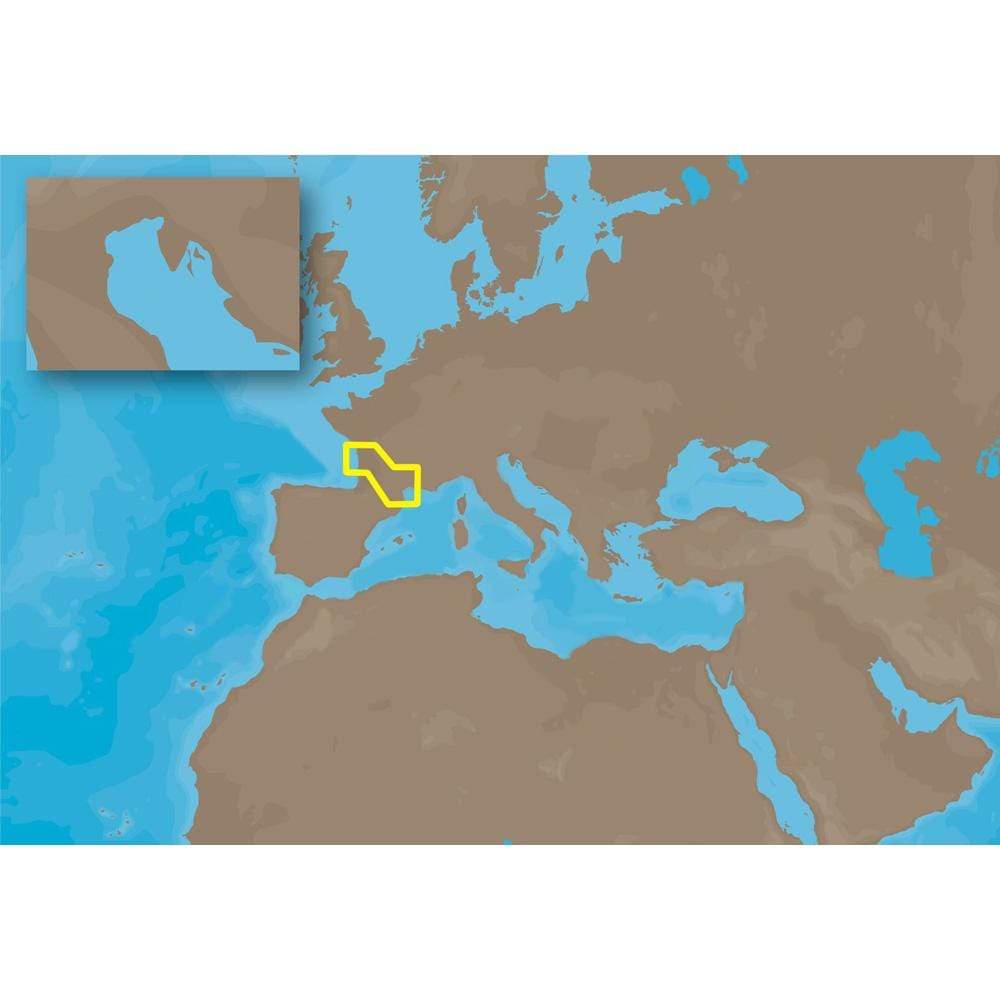C-MAP USA Not Qualified for Free Shipping C-MAP EM-C108 C-Card Format Canal Du Midi #EM-C108C-CARD