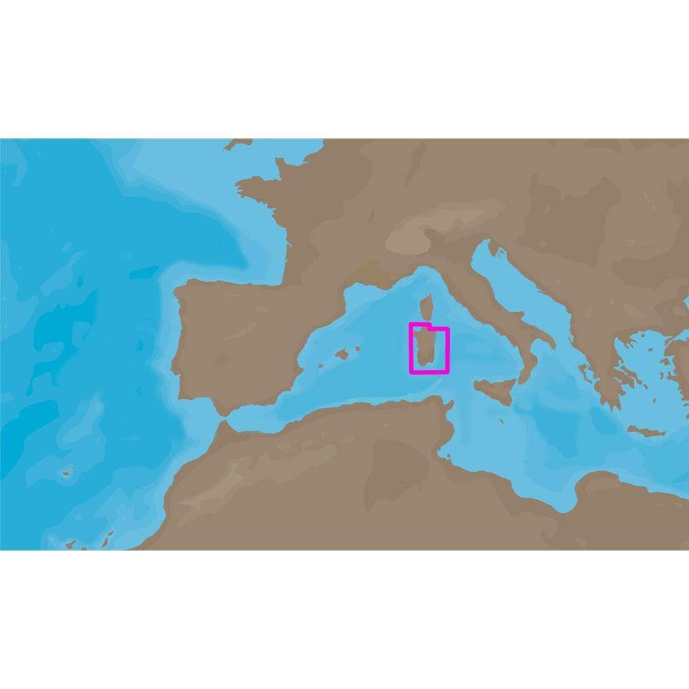C-MAP USA Not Qualified for Free Shipping C-MAP EM-C912 C-Card Format Sardinia South #EM-C912C-CARD