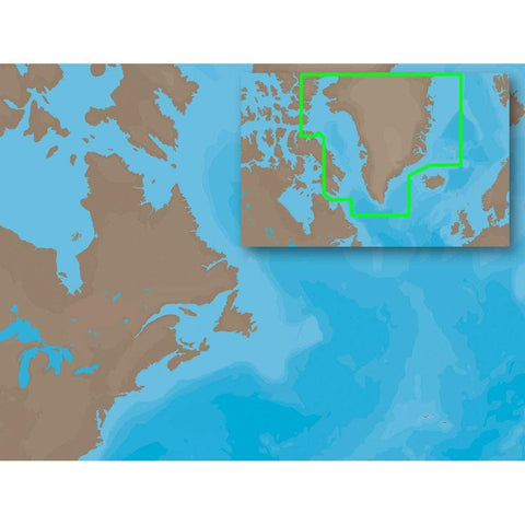 C-MAP USA Not Qualified for Free Shipping C-MAP EN-C154 C-Card Format Greenland Coasts #EN-C154C-CARD