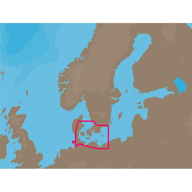 C-MAP USA Not Qualified for Free Shipping C-MAP EN-C160 C-Card Format Eastern Denmark #EN-C160C-CARD