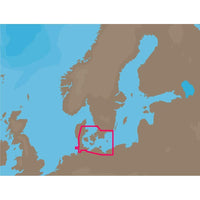 C-MAP USA Not Qualified for Free Shipping C-MAP EN-C160 C-Card Format Eastern Denmark #EN-C160C-CARD