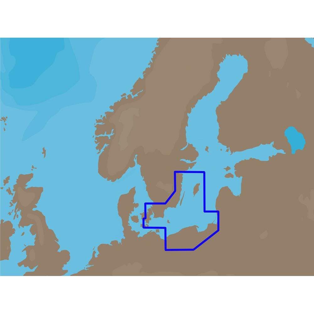 C-MAP USA Not Qualified for Free Shipping C-MAP EN-C255 C-Card Format South Eastern Sweden #EN-C255C-CARD