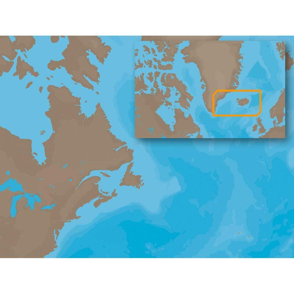 C-MAP USA Not Qualified for Free Shipping C-MAP EN-C402 C-Card Format Iceland and Faeroe Islands #EN-C402C-CARD