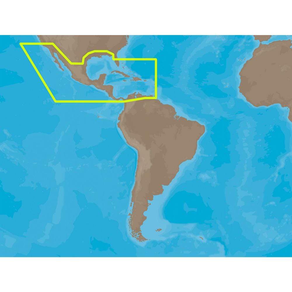 C-MAP USA Qualifies for Free Shipping C-MAP MAX Central America and The Caribbean C-Card #NA-M027C-CARD
