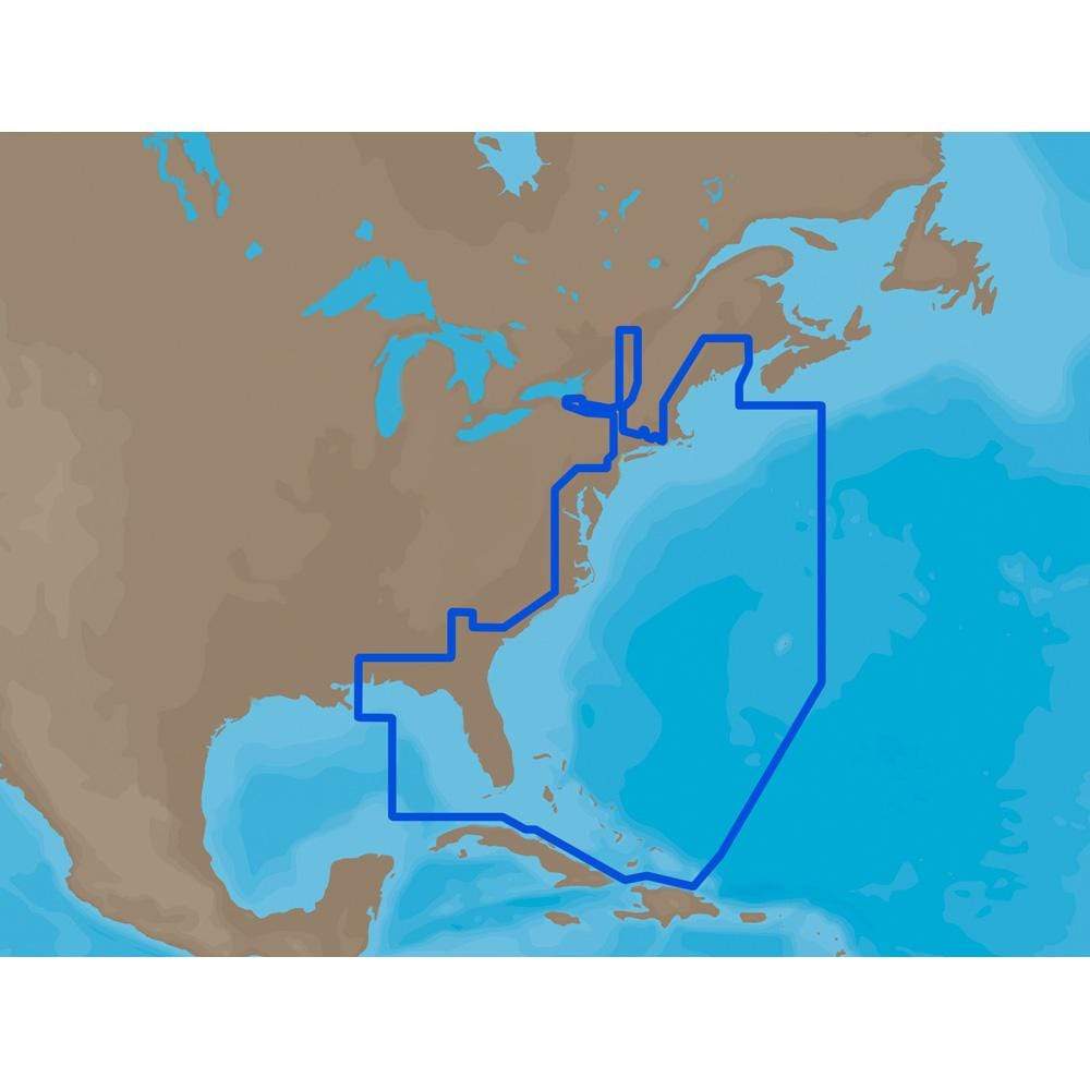C-MAP USA Qualifies for Free Shipping C-MAP MAX US East Coast and The Bahamas C-Card #NA-M022C-CARD