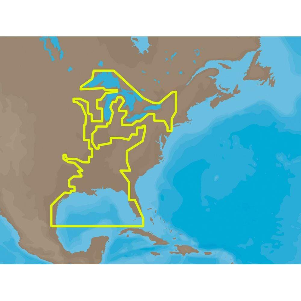 C-MAP USA Qualifies for Free Shipping C-MAP MAX US Gulf Coast and Inland Rivers C-Card #NA-M023C-CARD