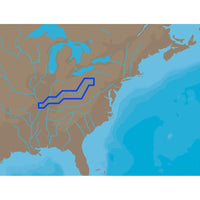 C-MAP USA Qualifies for Free Shipping C-MAP NA-C039 C-Card Format Ohio River Cairo Pittsburgh #NA-C039C-CARD