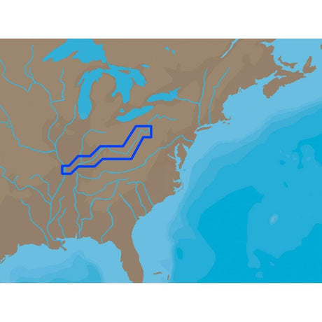 C-MAP USA Qualifies for Free Shipping C-MAP NA-C039 Furuno FP Ohio River Cairo Pittsburgh #NA-C039FURUNOFP