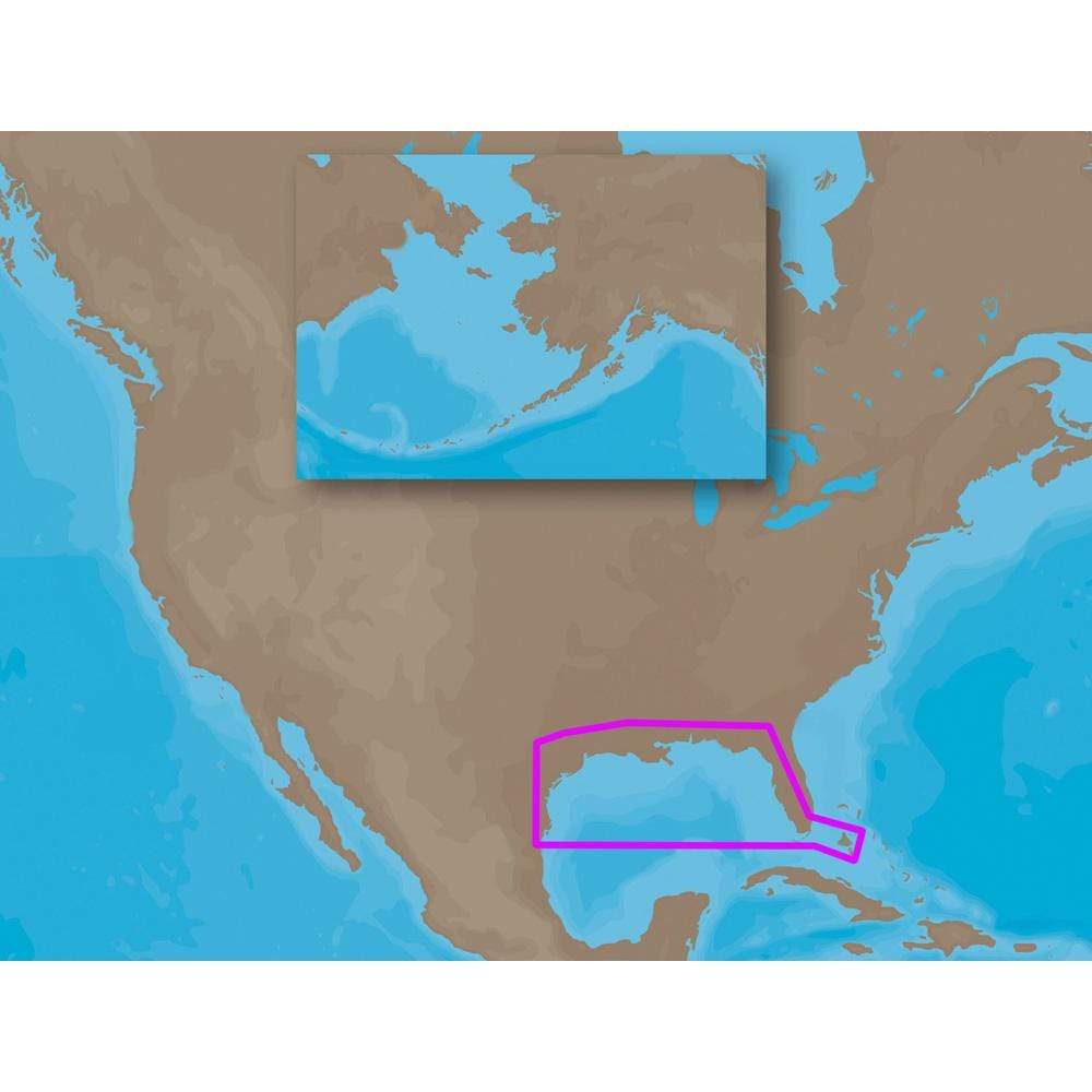 C-MAP USA Not Qualified for Free Shipping C-MAP NA-C405 C-Card Gulf of Mexico OCS Block Char #NA-C405C-CARD