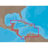 C-MAP USA Qualifies for Free Shipping C-MAP NA-C502 Western Caribbean Sea FP Card #NA-C502FURUNOFP