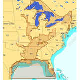 C-MAP USA Not Qualified for Free Shipping C-MAP NA-M023 Max Wide C Card Gulf Coast Great Lakes and Rivers #M-NA-M023-CC