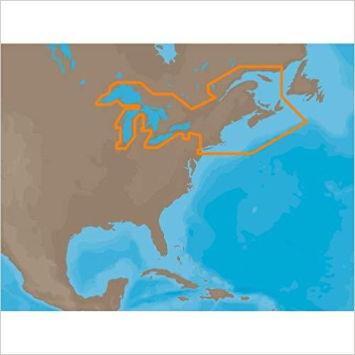 C-MAP USA Not Qualified for Free Shipping C-MAP NA-M026 Max Wide C Card Great Lakes/NW/Approaches #M-NA-M026-CC