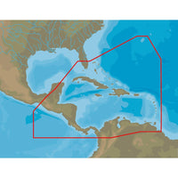C-MAP USA Qualifies for Free Shipping C-MAP NA-Y065 Max-N Plus Caribbean and Central America #NA-Y065