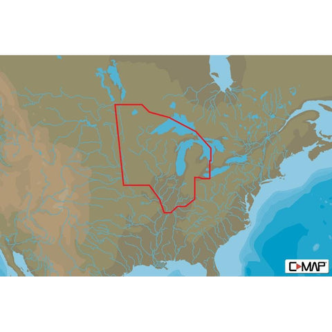 C-MAP USA Qualifies for Free Shipping C-MAP NA-Y072 Max N+ microSD N Central US Lake Insight HD #M-NA-Y072-MS