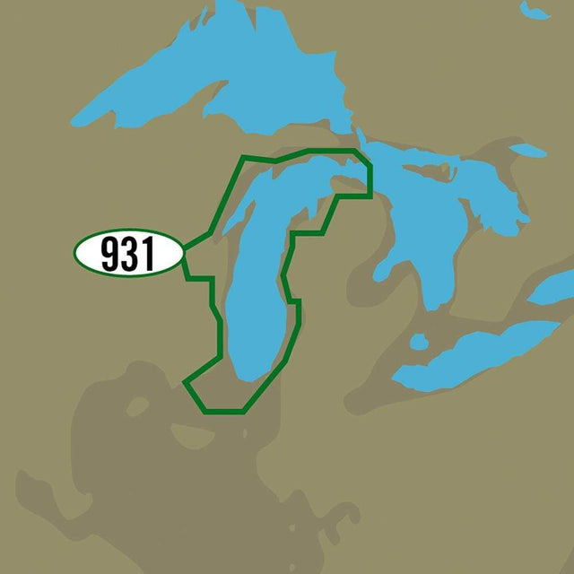 C-MAP USA Qualifies for Free Shipping C-MAP Na-Y931 Max-N+ Lake Michigan #NA-Y931