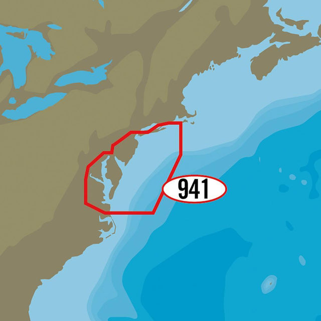 C-MAP USA Qualifies for Free Shipping C-MAP Na-Y941 Max-N+ Block Island to Norfolk #NA-Y941